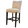 New Pacific Direct New Pacific Direct 268527B-693 Milton Bonded Leather CTR Stool- Cream 268527B-693